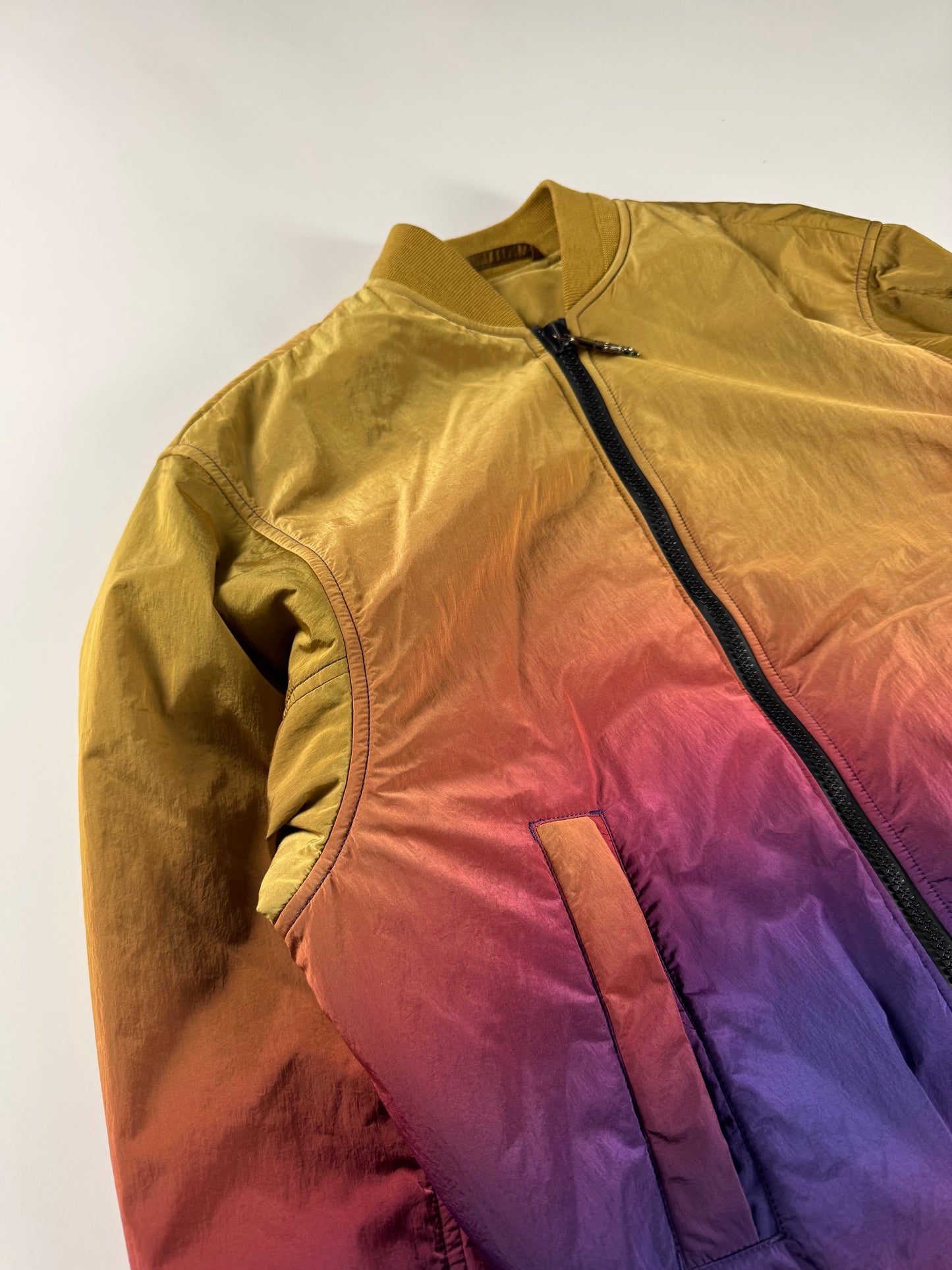 Dior x Lewis Hamilton Sample Afrofuturistic Gradient Bomber Jacket FW 2025 - M
