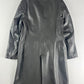 Prada Long Leather Strapped Overcoat FW 1998 - M