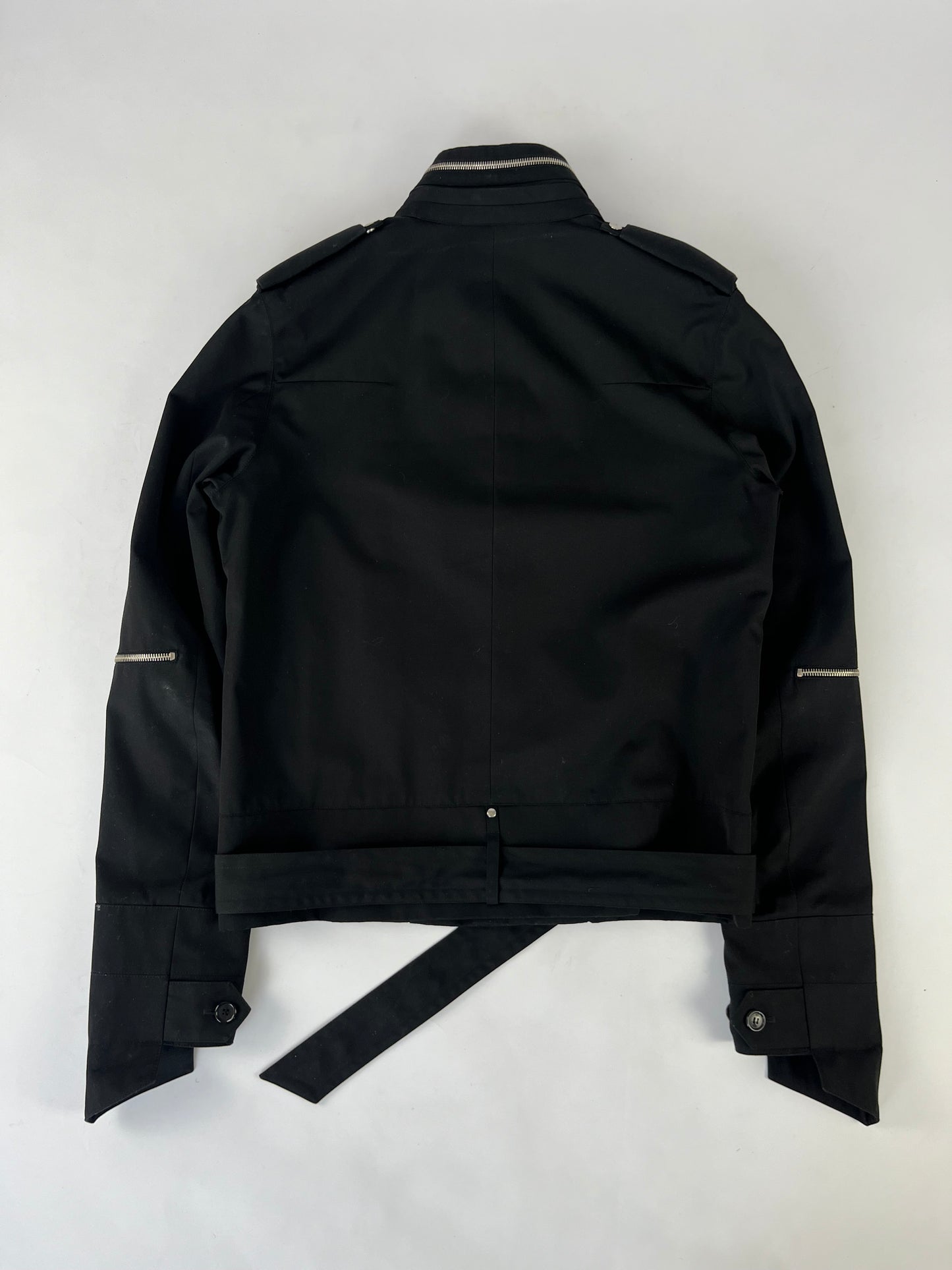 Dior Homme "Follow Me" Belted Zipped Jacket SS 2003 - L