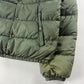 Miu Miu Green Nylon Puffer Jacket 2000s - S