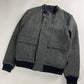 Dior Homme Wool Navigate Leather Belted Collar Bomber Jacket FW 2007 - L