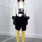 Balenciaga Nicolas Ghesquière Perforated Leather Bomber Jacket Pre Fall 2010 - XS