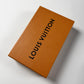 Louis Vuitton Collector Leather Box Monogram Bandana Print Double Playing Red & Blue Card Set - OS
