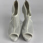Gucci Open Toed Perforated Leather Caged Heels Pumps SS 2010 - 38 IT/38,5 EU