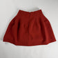 Givenchy Sample Red Coquelicot Skirt FW 2019 - S