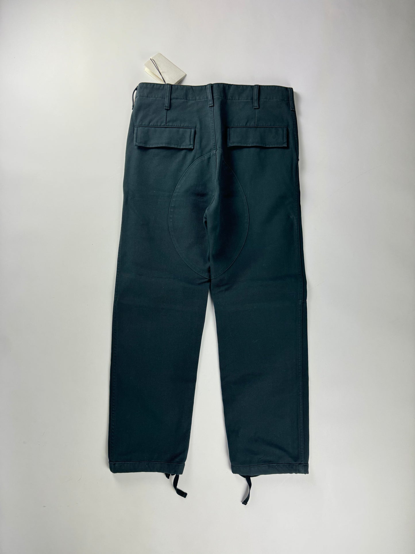 Balenciaga Old Treatment Navy Cargo Pants FW 2017 - S