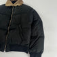 Prada Converted Hooded Fur Collar Cropped Puffer Jacket FW 1998 - L