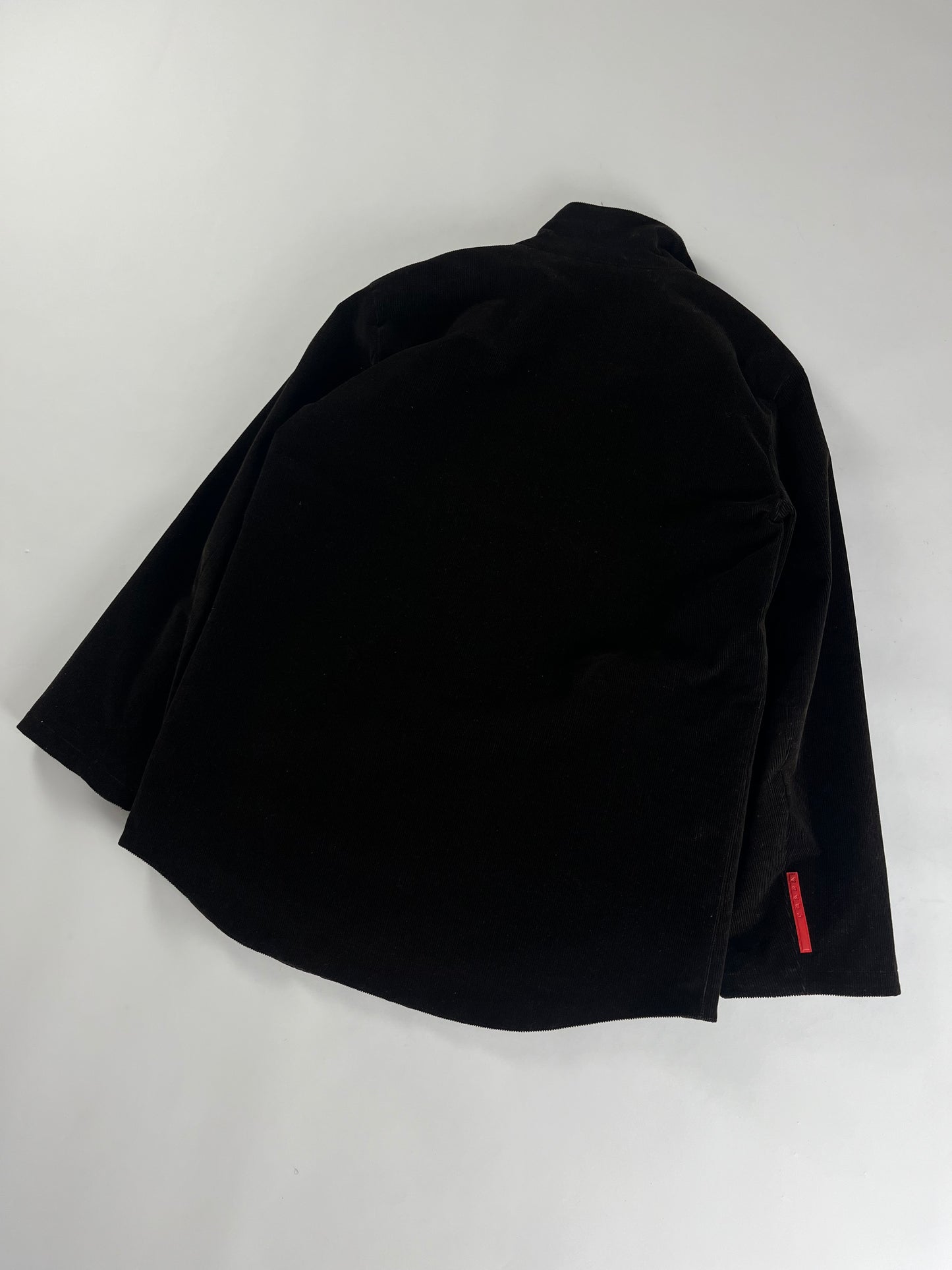 Prada Linea Rossa Dark Corduroy Jacket 2000s - L