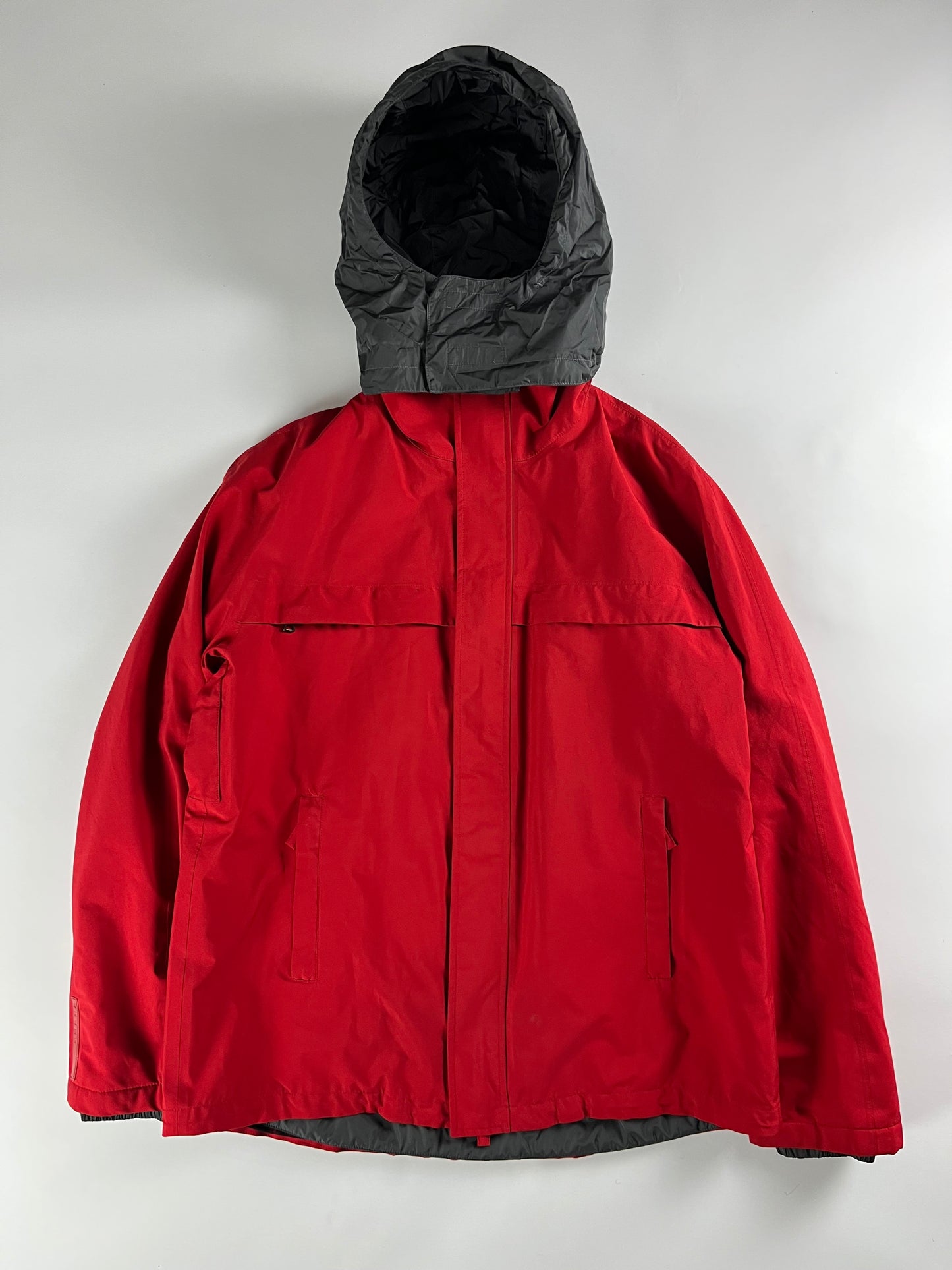 Prada Linea Rossa Ski Red Technical Jacket 2000s - XL