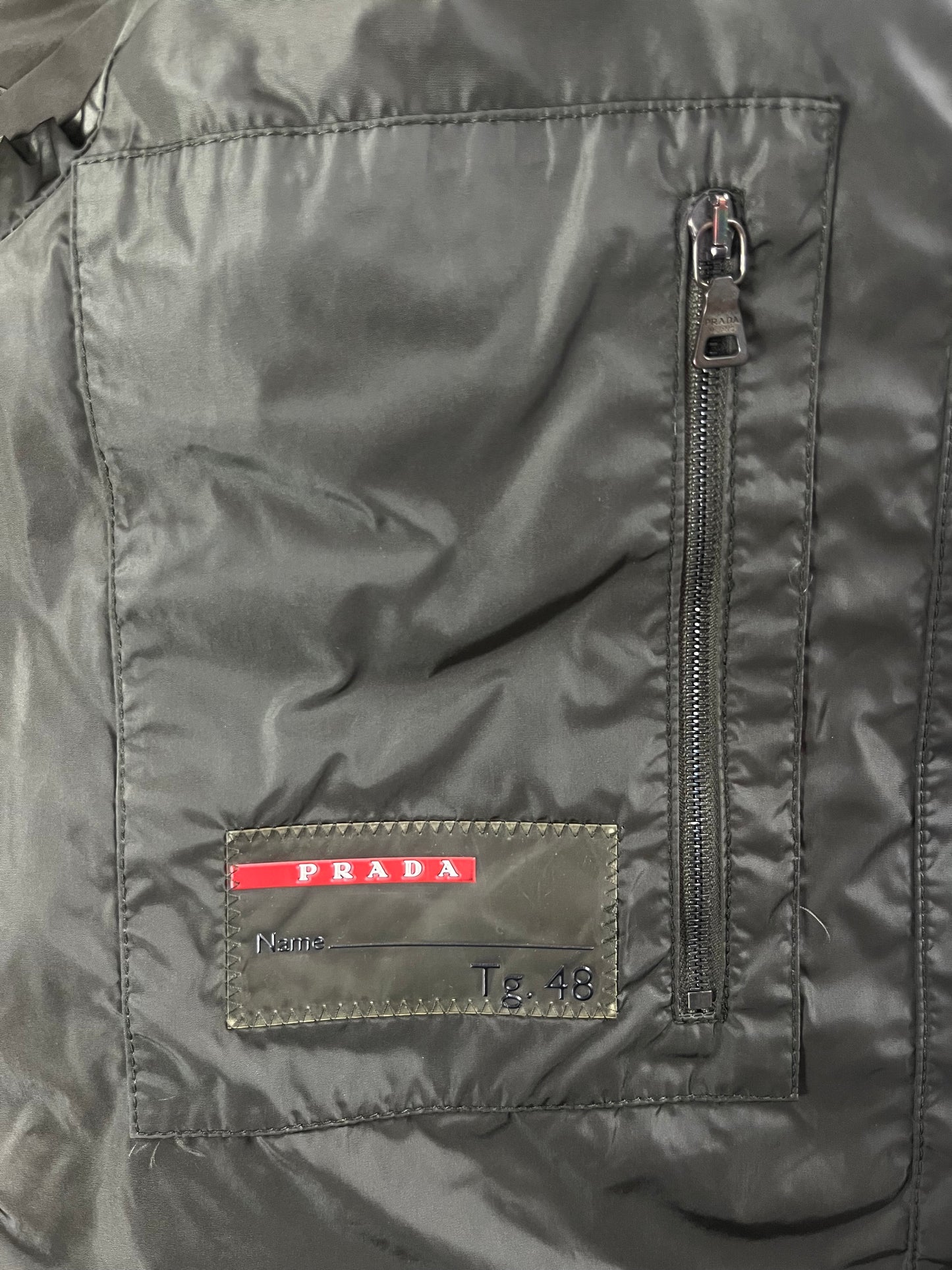 Prada Ski Fur Hooded Puffer Long Down Jacket - M