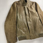 Dior Homme Sample Kris Van Assche Camel Marble Leather Jacket FW 2012 - M