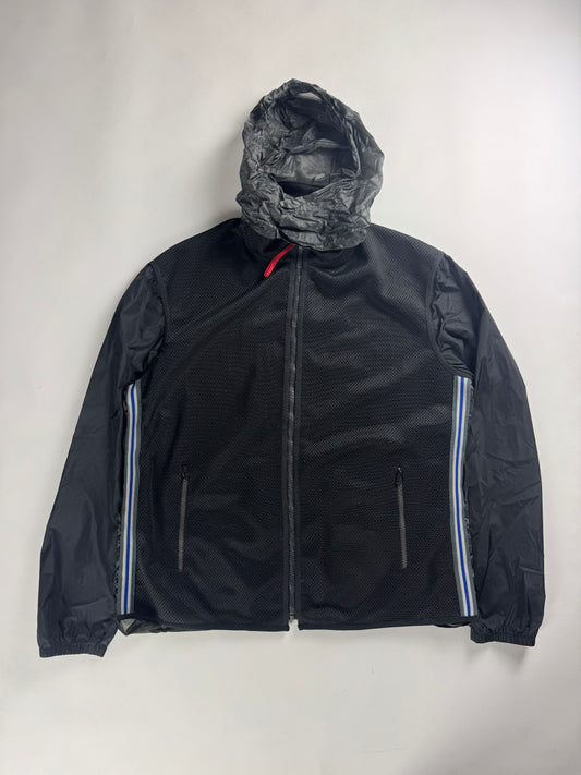 Prada Sport Translucent Back Mesh Jacket Nylon SS 2000 - L