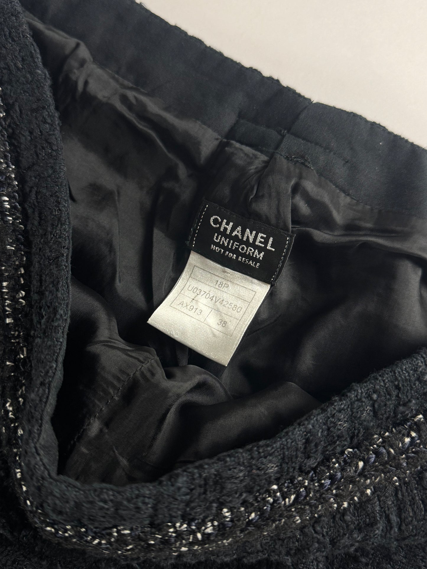 Chanel Uniform Wide Leg Pants - M