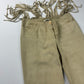 Miu Miu Suede Leather Cowboy Bootcut Pants 2000s - XS