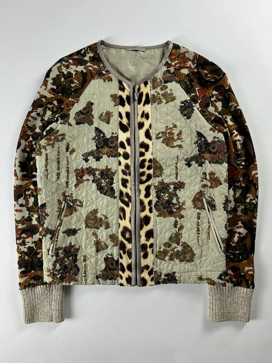 Bottega Veneta Safari Leopard Print Zipper SS 2016 - S