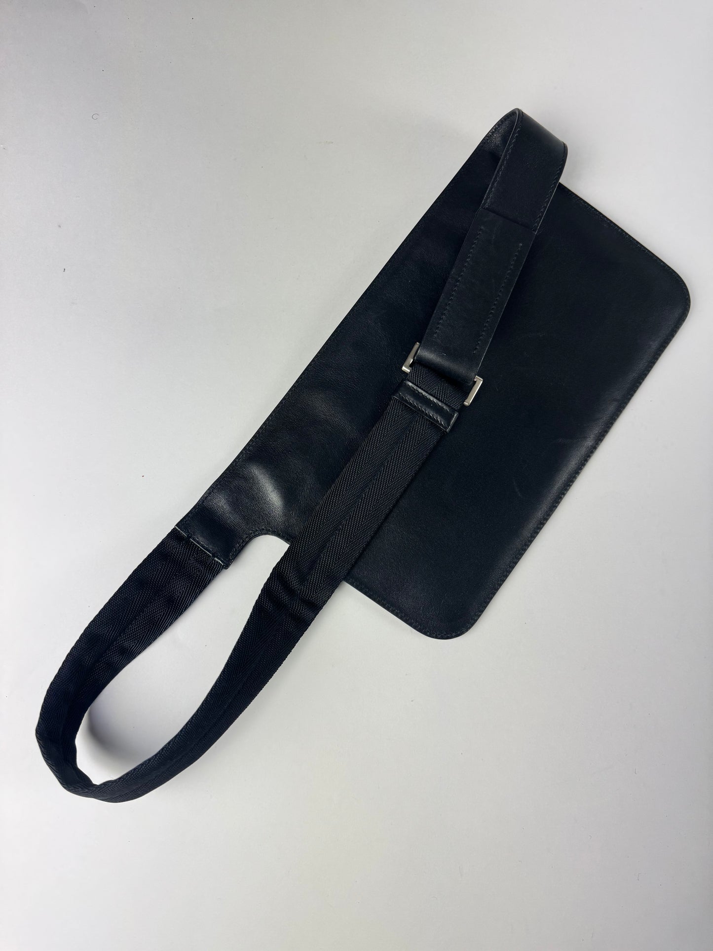 Prada Leather Strapped Pocket Waist Bag SS 1999 - OS