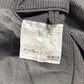 Hermès Sample Grey Textured Cotton Tailored Blazer SS 2015 - M