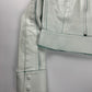 Louis Vuitton Unfinished Sample Celeste Perfecto Leather Jacket Resort 2016 - XS