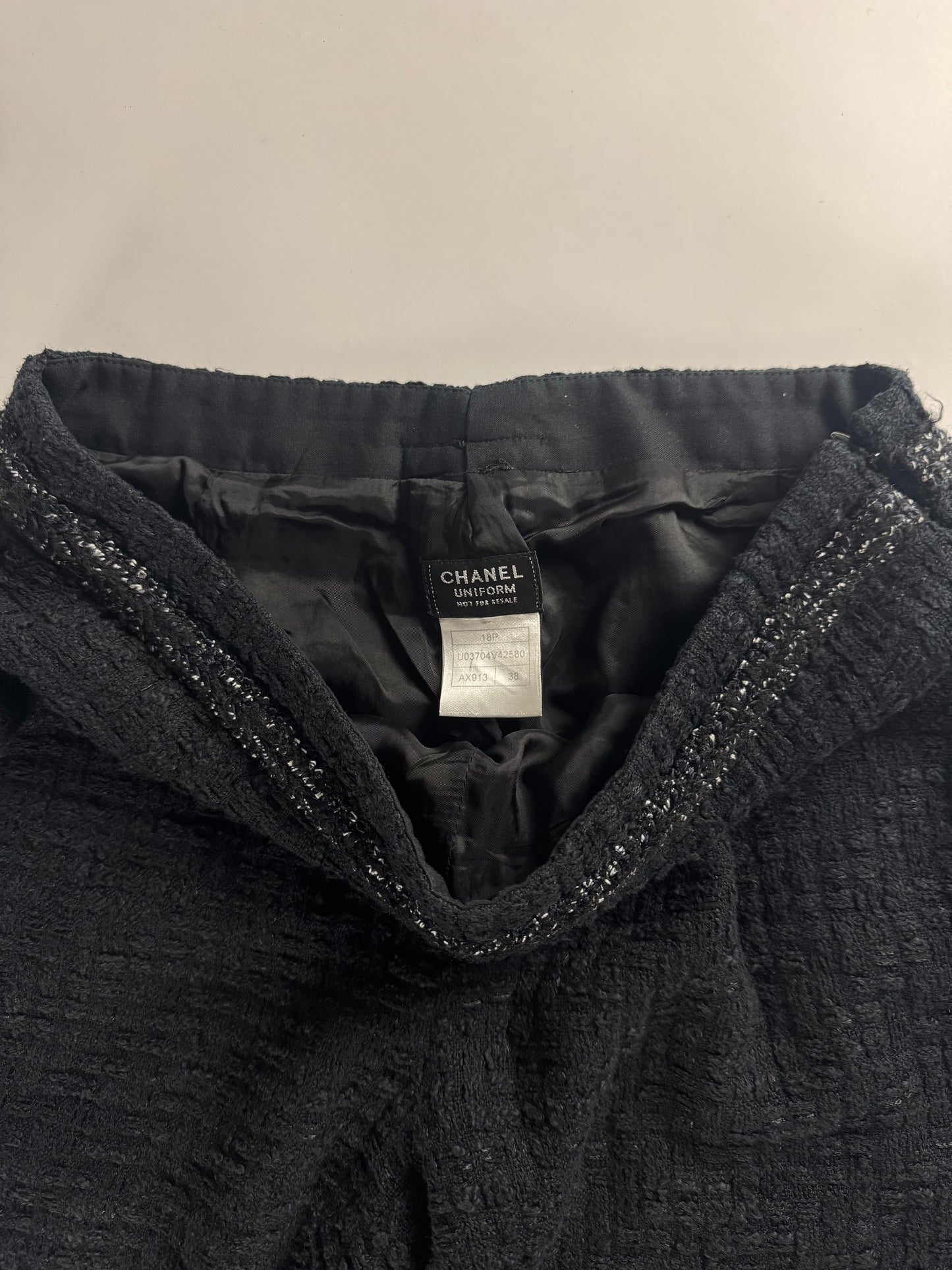 Chanel Uniform Wide Leg Pants - M