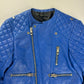 Balenciaga Nicolas Ghesquière Perfecto Royal Blue Leather Cobalt Rider SS 2011 - XS