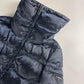 Prada Milano Triangle Logo Navy Puffer Turtleneck Jacket FW 2010 - S