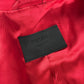 Prada Red Buttoned Stitches Blazer Jacket FW 1998 - S