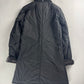 Prada Nylon Leather Panel Long Fur Details Coat SS 2006 - M