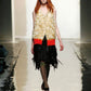Prada Cream Mohair Scoop Neck Crop Top FW 2007 - XS