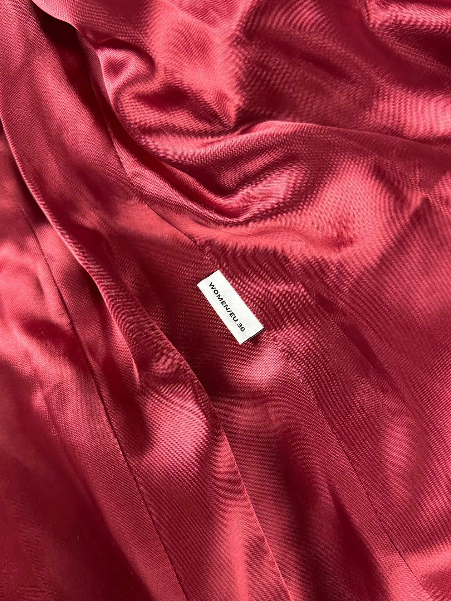 Y/Project Sample Pink Tailored Asymmetrical Geometric Blazer SS 2020 - S