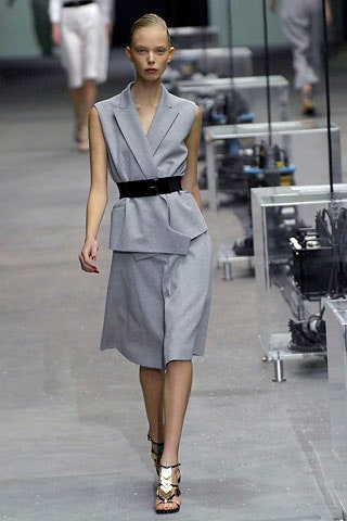 Yves Saint Laurent Cross Sleeveless Blouse SS 2008 - M