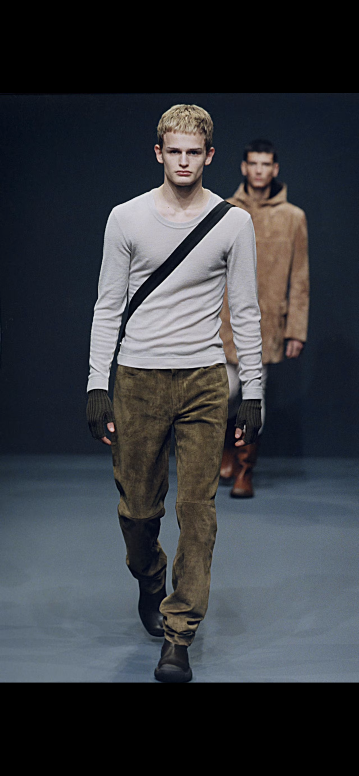 Prada Camel Corduroy Strapped Pants FW 1999 - S