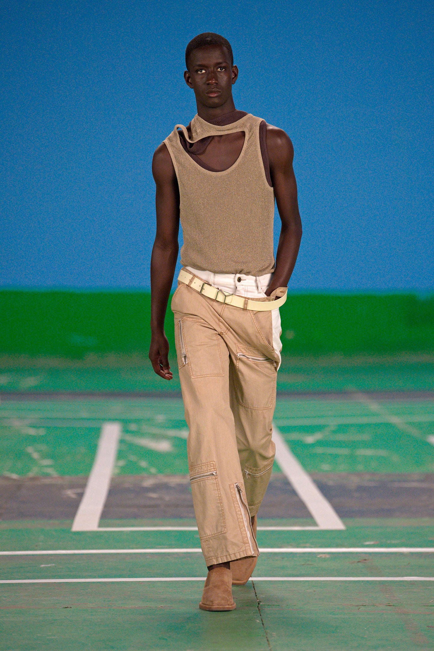 Y/Project Sample Zip Cargo Utility Hybrid Pants SS 2022 - M