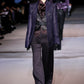 Haider Ackermann Biker Tailored Purple Leather Jacket FW 2012 - S